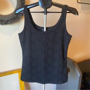 Black Lace Women's Top